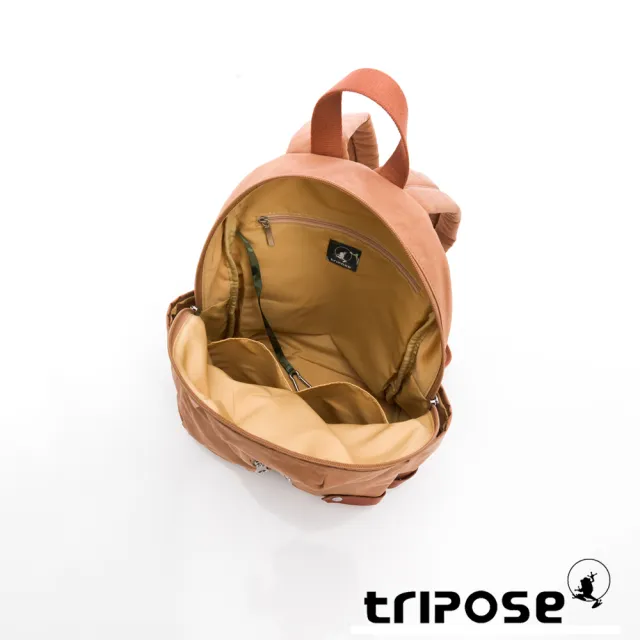 【tripose】CUBI微皺尼龍輕量後背包-小(游牧駝)