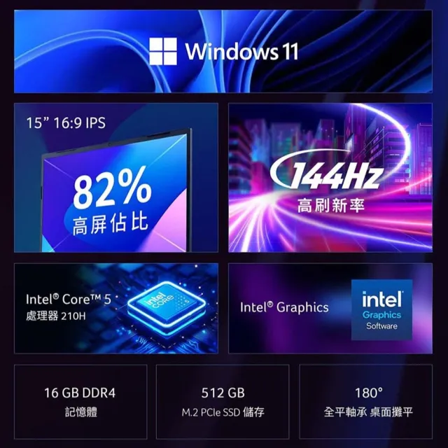 【Acer】獨家送羅技鼠★15.6吋Core 5效能AI電競筆電(Aspire 7/A715-59G-565X/Core 5-210H/16G/512G/RTX4050