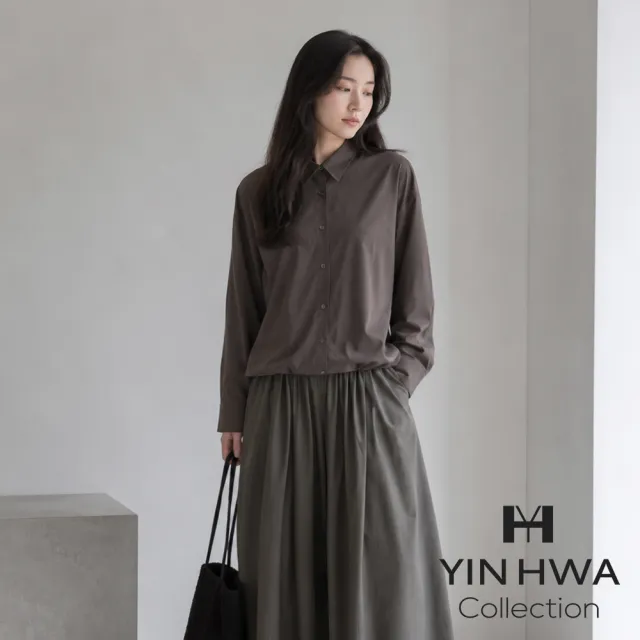 【YIN HWA 盈樺】mizuiroind 都會俐落造型設計襯衫