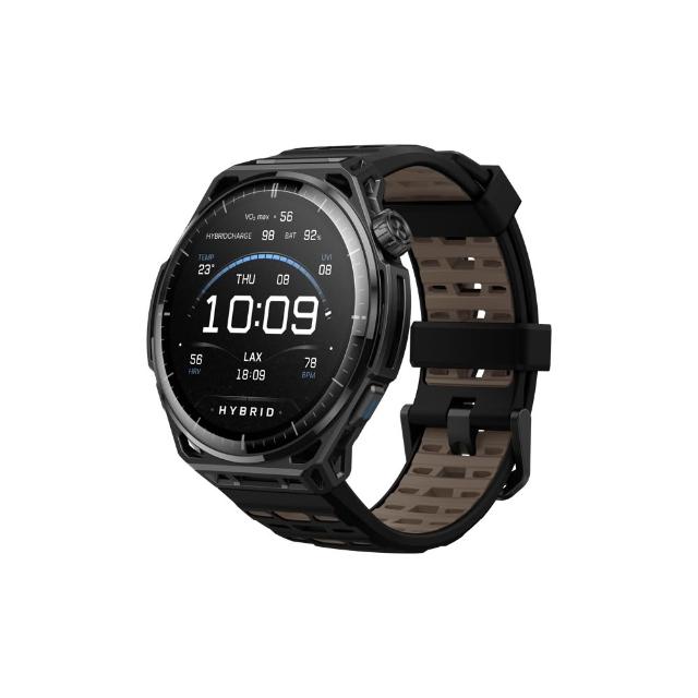 【Amazfit 華米】Balance 3 51mm混合訓練手錶(HYROX專屬訓練計畫/HybridCharge™能量智慧系統)-玄夜鈦
