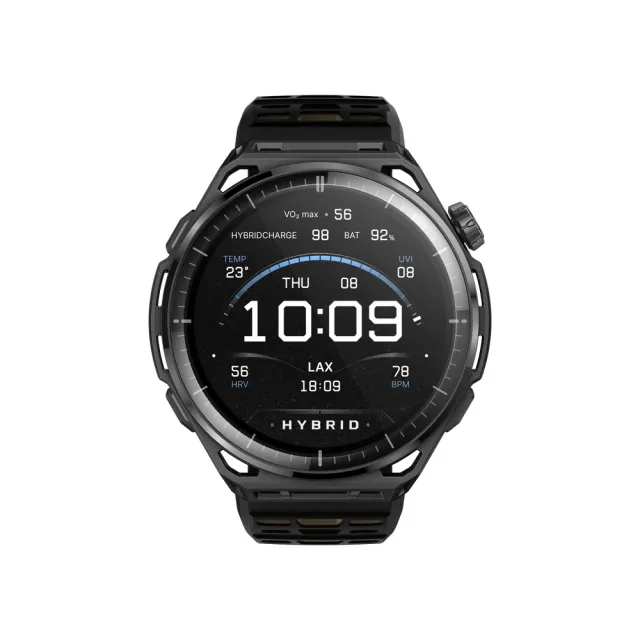 【Amazfit 華米】Balance 3 51mm混合訓練手錶(HYROX專屬訓練計畫/HybridCharge™能量智慧系統)-玄夜鈦