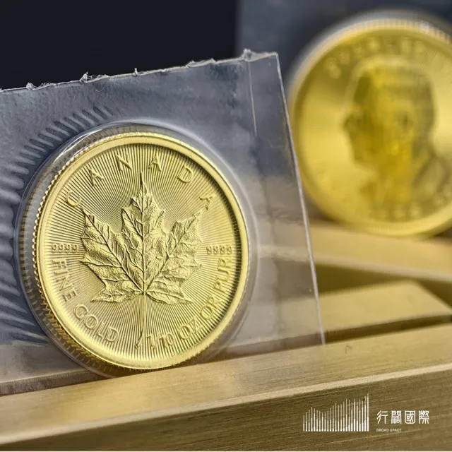(行闊國際)1/10盎司 3.11公克 加拿大皇家鑄幣廠 2026 黃金 楓葉金幣