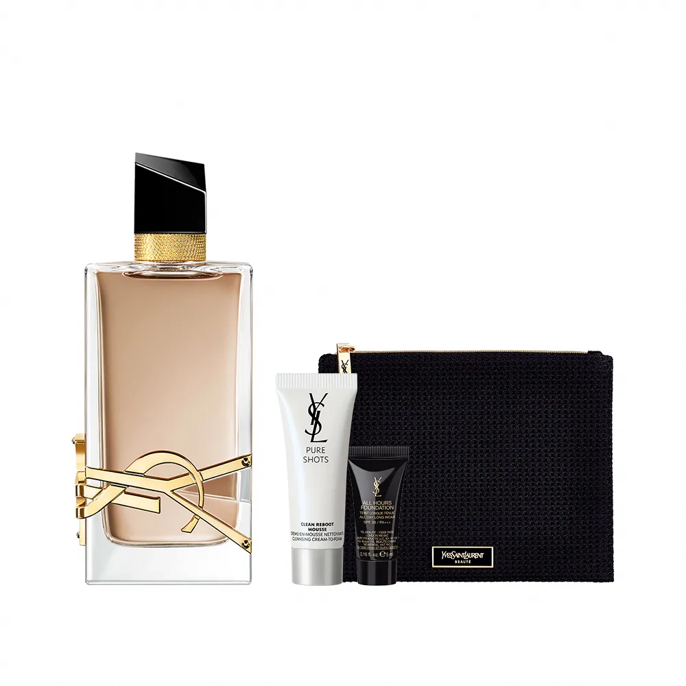 【YSL】官方直營自由不羈 恣意燃花淡香精 90ML(奔放花草香調/香水)