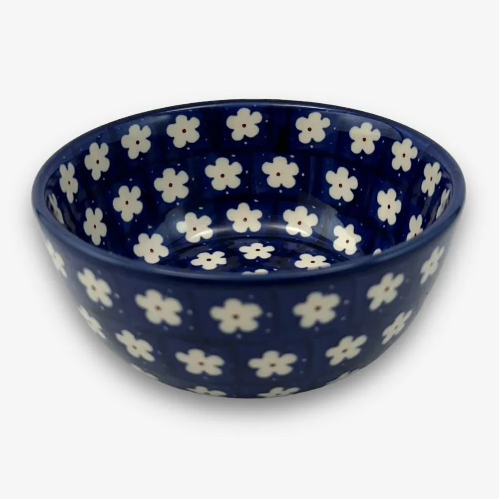 【波蘭陶】SOLO歐洲家居 正版原裝 波蘭原廠手繪 CA 12CM 平底碗 飯碗 甜點碗 冰淇淋碗 花店清香系列