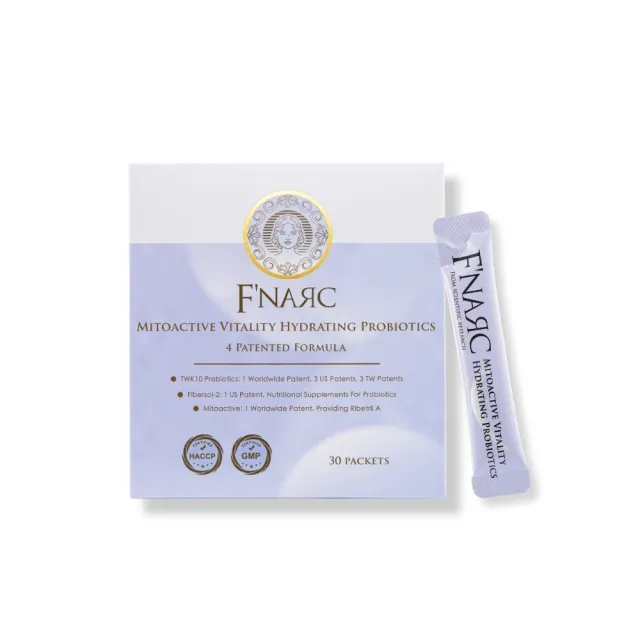 【F’NARC 芙納珂】雙醋栗活力補給益生菌 30入