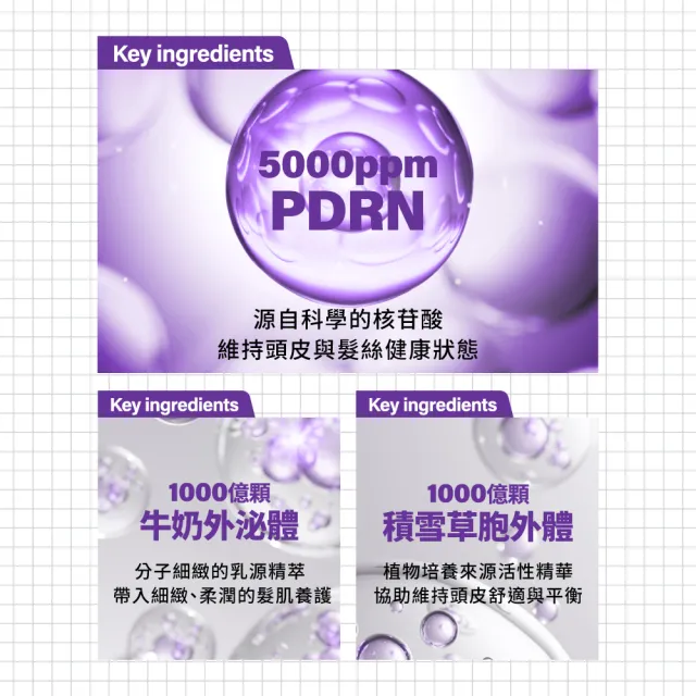 【MIRAE 未來美】頭皮養護蓬鬆洗髮精(PDRN+牛奶外泌體) 300mL