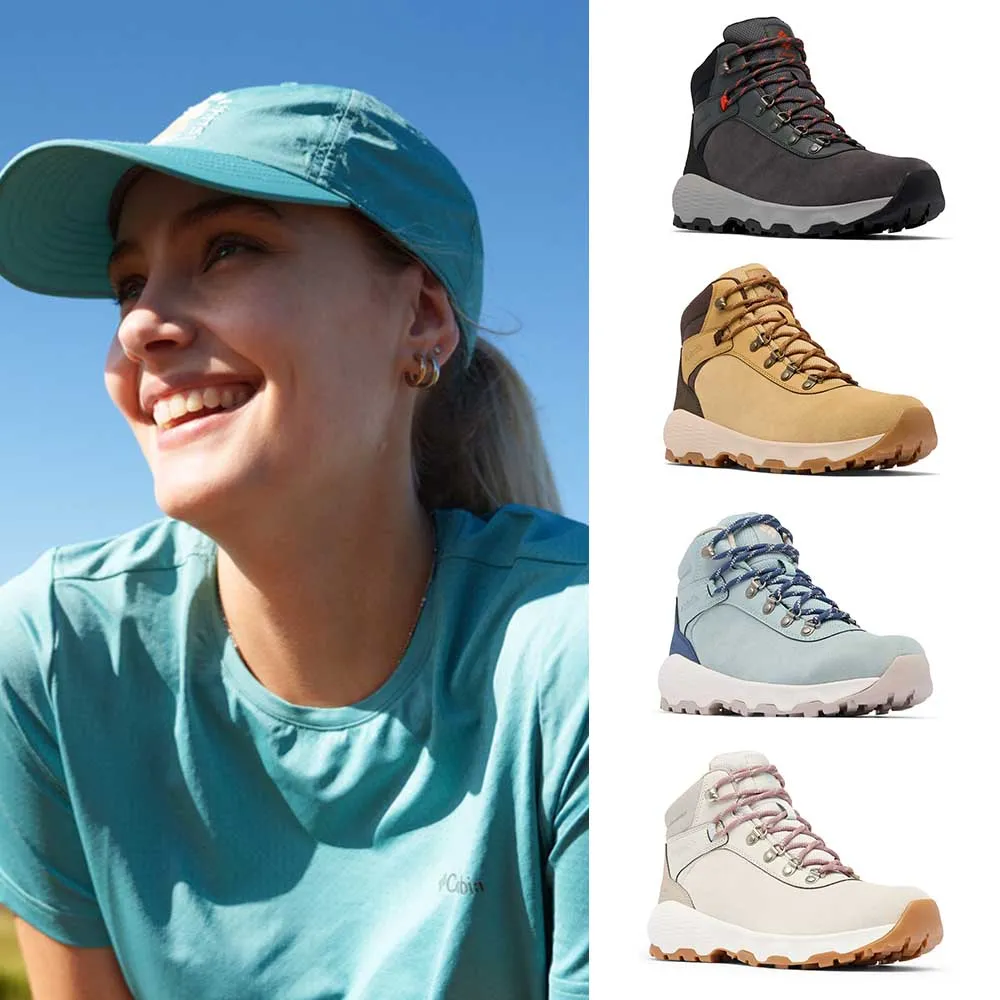 【Columbia 哥倫比亞】男女款-防水高筒健行鞋-寬楦(多款任選)