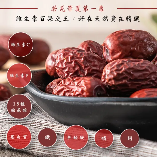【臻御行】若羌紅棗核桃150g(３包組)