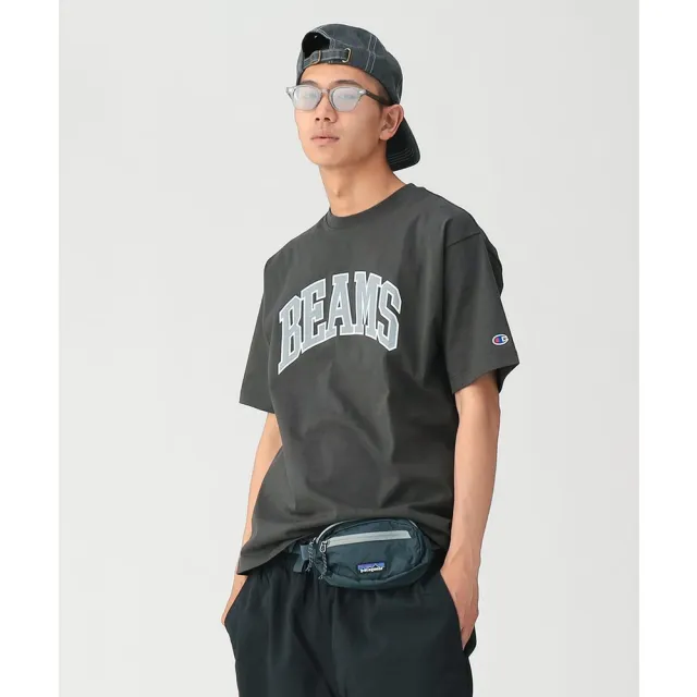 【BEAMS】官方旗艦館 Champion × BEAMS / 別注 男裝 BEAMS Logo T恤