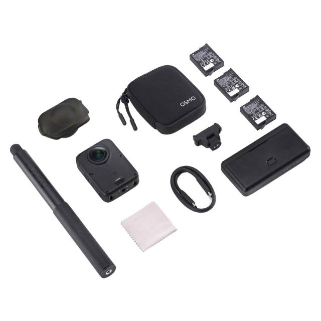 【DJI】OSMO 360 II 暢拍套裝 全景相機/運動相機｜旗艦畫質可換鏡片｜內建105G(聯強國際貨)