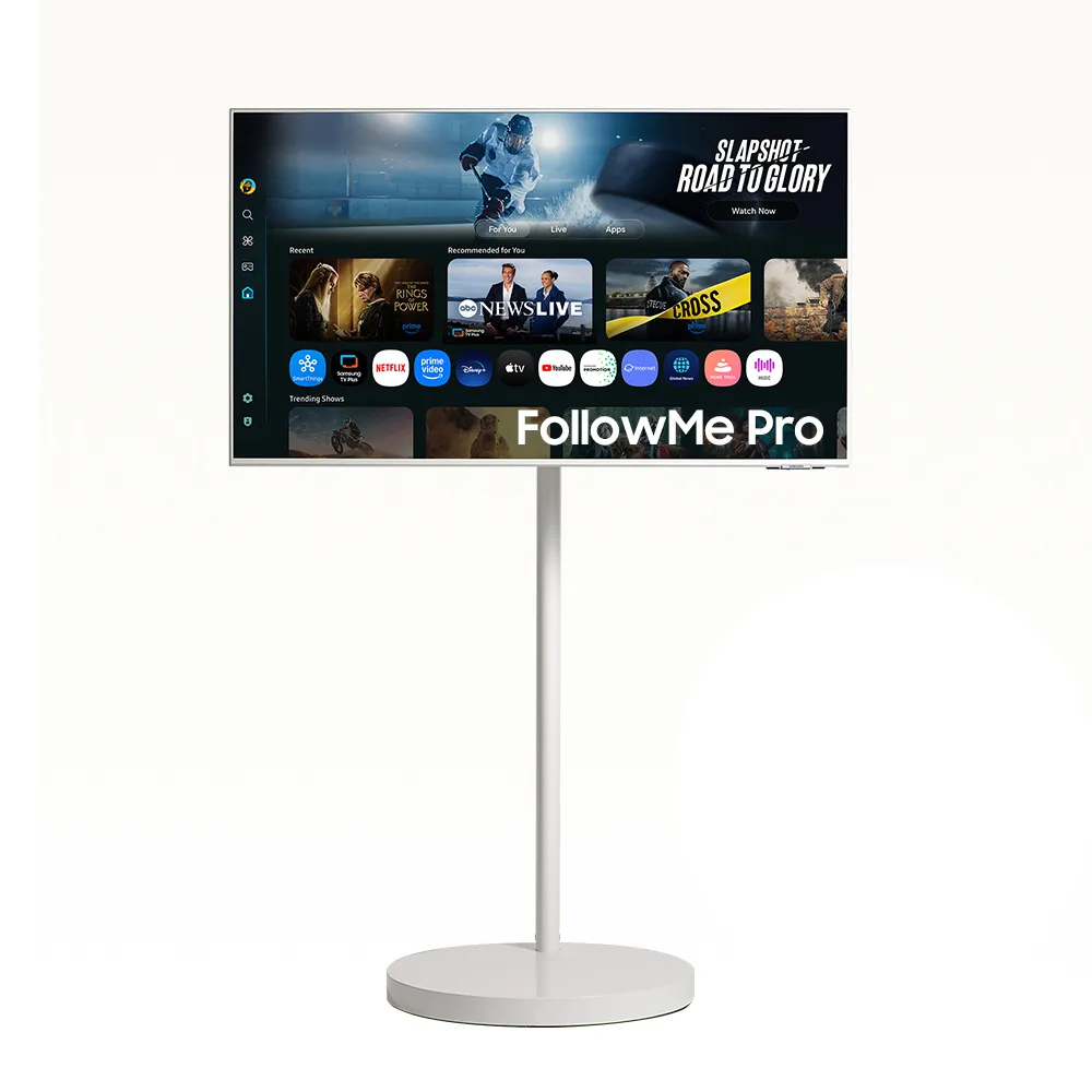 【Samsung 三星】43型 4K FollowMe Pro AI智慧聯網移動式螢幕組-白(S43FM703UC-FollowMe Pro)