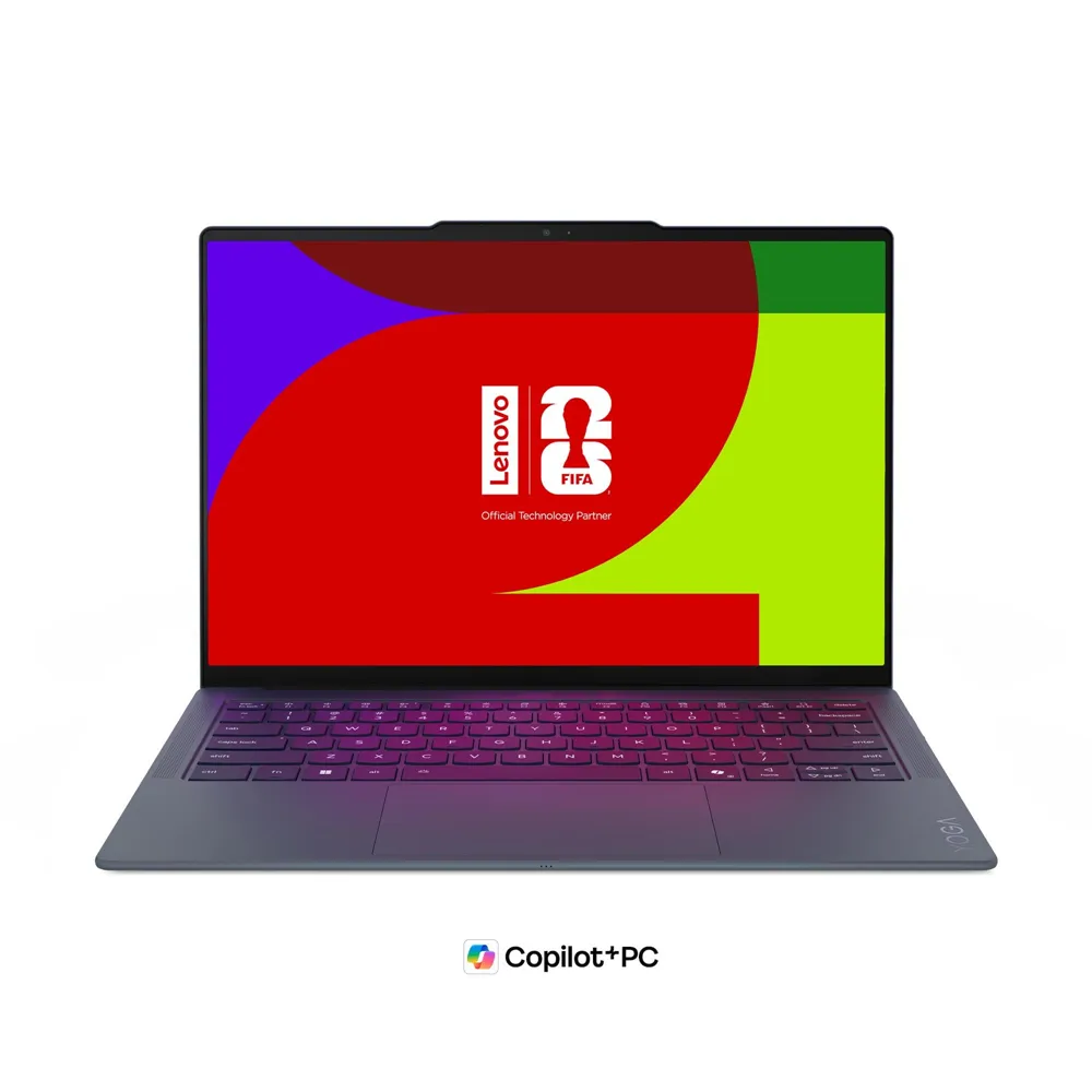 【Lenovo】FIFA聯名款14吋Ultra 7輕薄觸控AI筆電(Yoga Slim 7/83QK000NTW/Ultra 7-355/32G/1TB/W11/POLED)