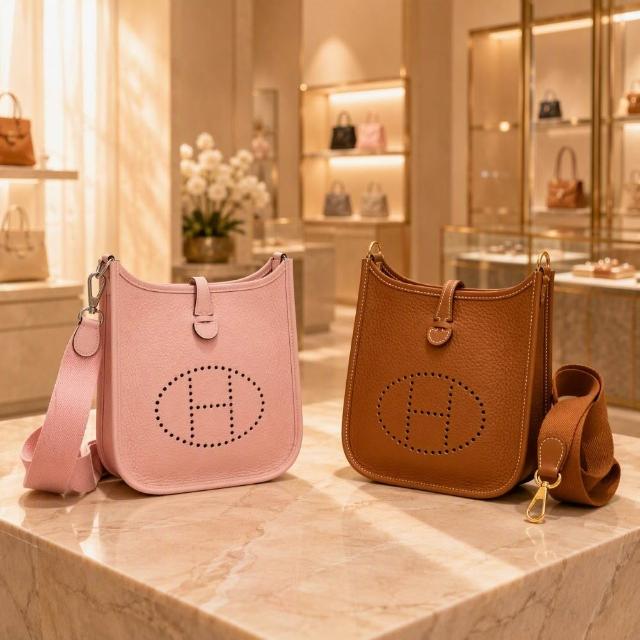 【Hermes 愛馬仕】mini Evelyne TPM 斜背包(多款)