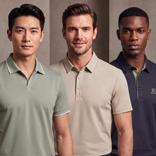 【巴黎精品】現貨限搶 男POLO衫高爾夫球衫夏季薄款冰絲涼感速乾短袖上衣(男裝吸濕排汗男襯衫3款b7a2 A)