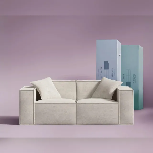 【ROVE LAB】M3 Loveseat 雙人座沙發 免組裝好安裝 耐磨好清潔 6色任選