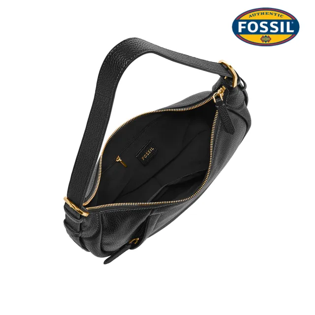 【FOSSIL】Sutton 真皮半月斜背包 (多色可選)