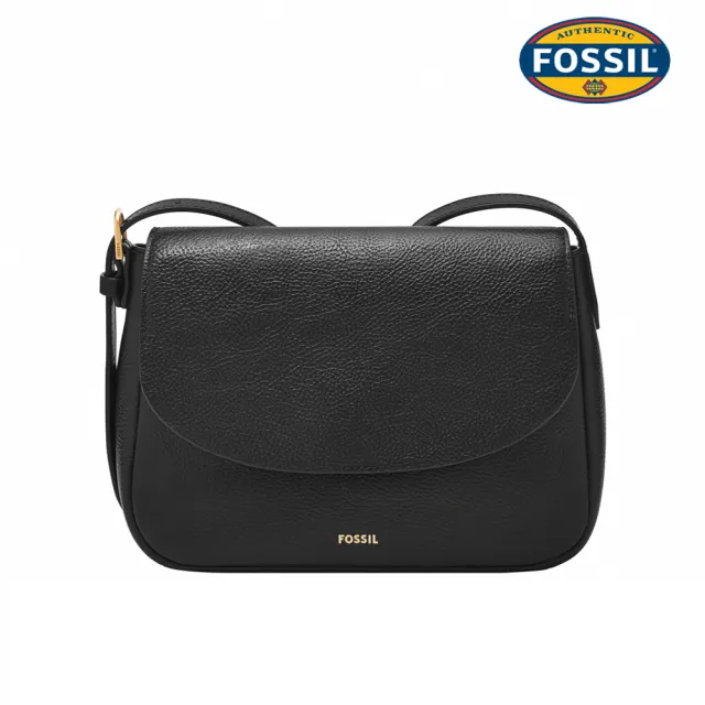 【FOSSIL】Kasey 真皮翻蓋斜背包 (多色可選)