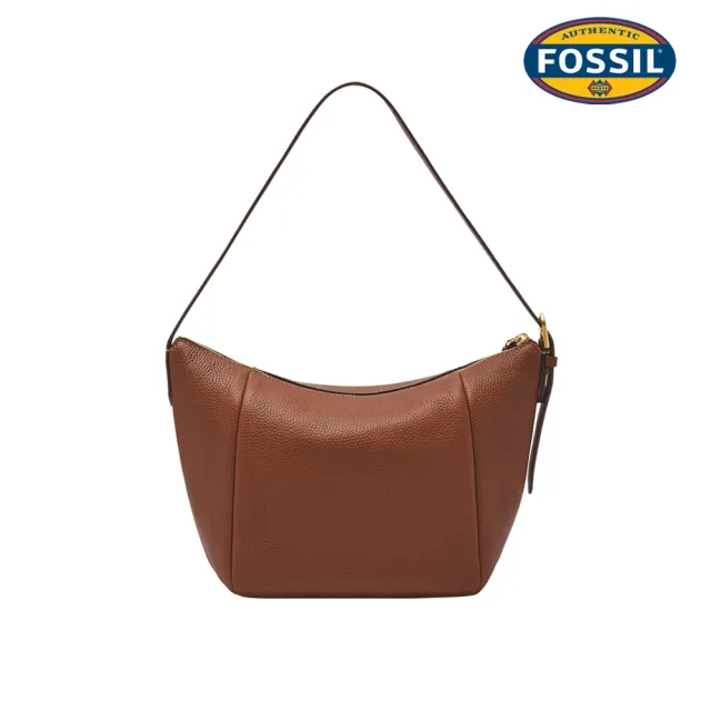 【FOSSIL】Sutton 真皮牛角肩背包 (多色可選)