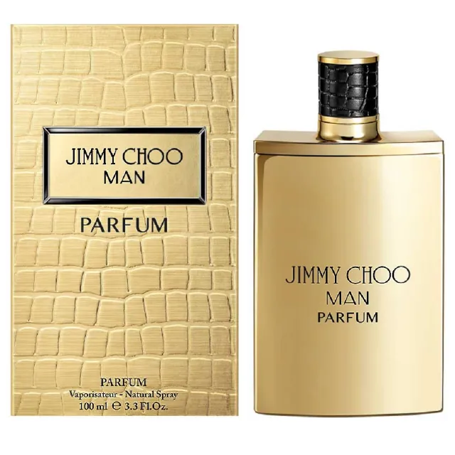 【JIMMY CHOO】Jimmy Choo Man Parfum 曜金男性香精 100ml (專櫃公司貨)