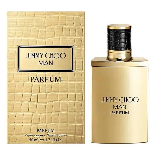 【JIMMY CHOO】Jimmy Choo Man Parfum 曜金男性香精 50ml (專櫃公司貨)