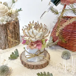 【The Forest 癒森林】春暮里擴香花禮盒含30ml品牌香氛油(送禮禮盒/居家香氛/生日禮物/精油香水)