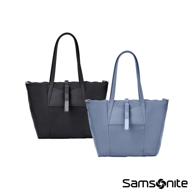 【Samsonite 新秀麗】MOVE JOURNEY 簡約時尚輕尼龍托特包/肩背包/單肩包/女包/側背包/通勤包(多色可選)