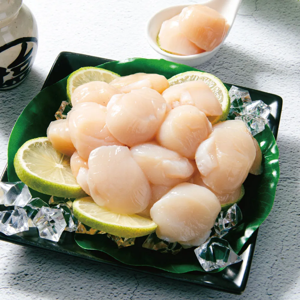【鮮綠生活】產地直送北海道頂級5S生干貝 共1盒(500g±10%/盒 約30-40顆/盒)