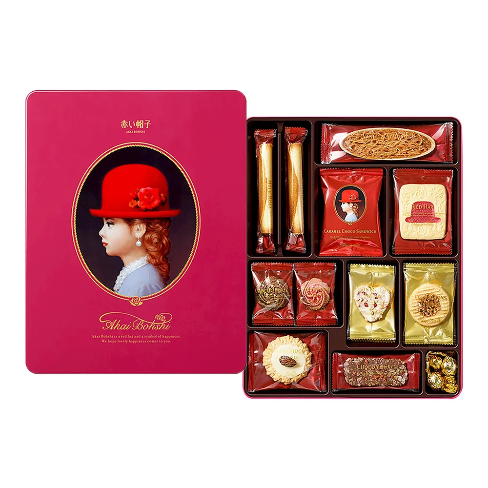 【紅帽子】粉帽禮盒 266.5g