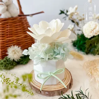 【The Forest 癒森林】森林系小精靈擴香花禮盒含30ml品牌香氛油(送禮禮盒/居家香氛/生日禮物/精油香水)