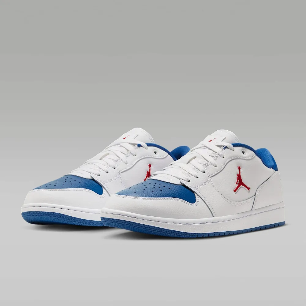 【NIKE 耐吉】JORDAN COURT CONNECT LOW 白藍色 休閒鞋 喬丹 穿搭 運動鞋 男款 IQ5698-104