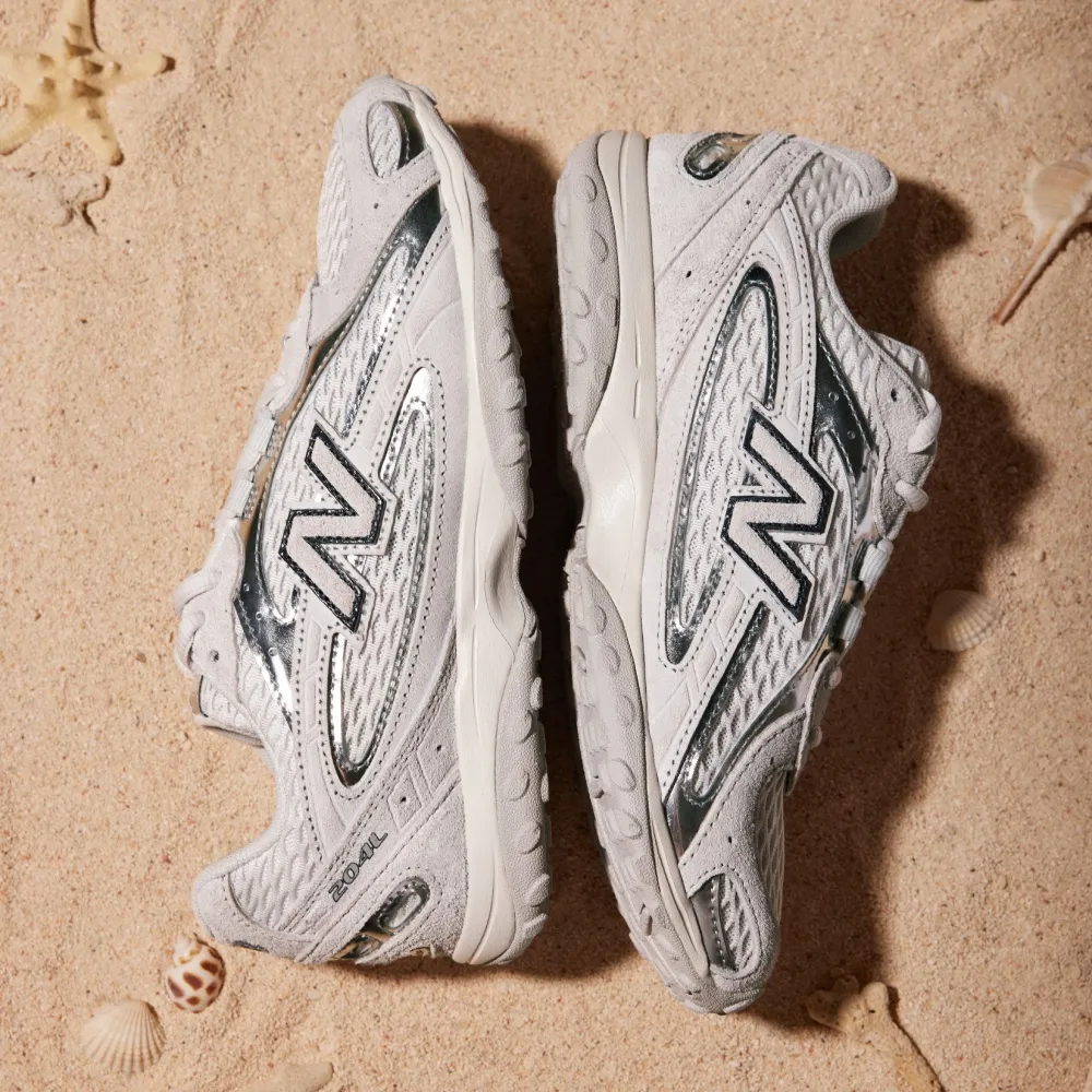 【NEW BALANCE】NB 204L復古鞋/運動鞋_U204L4N2-D_中性_白銀灰 (張員瑛同款)