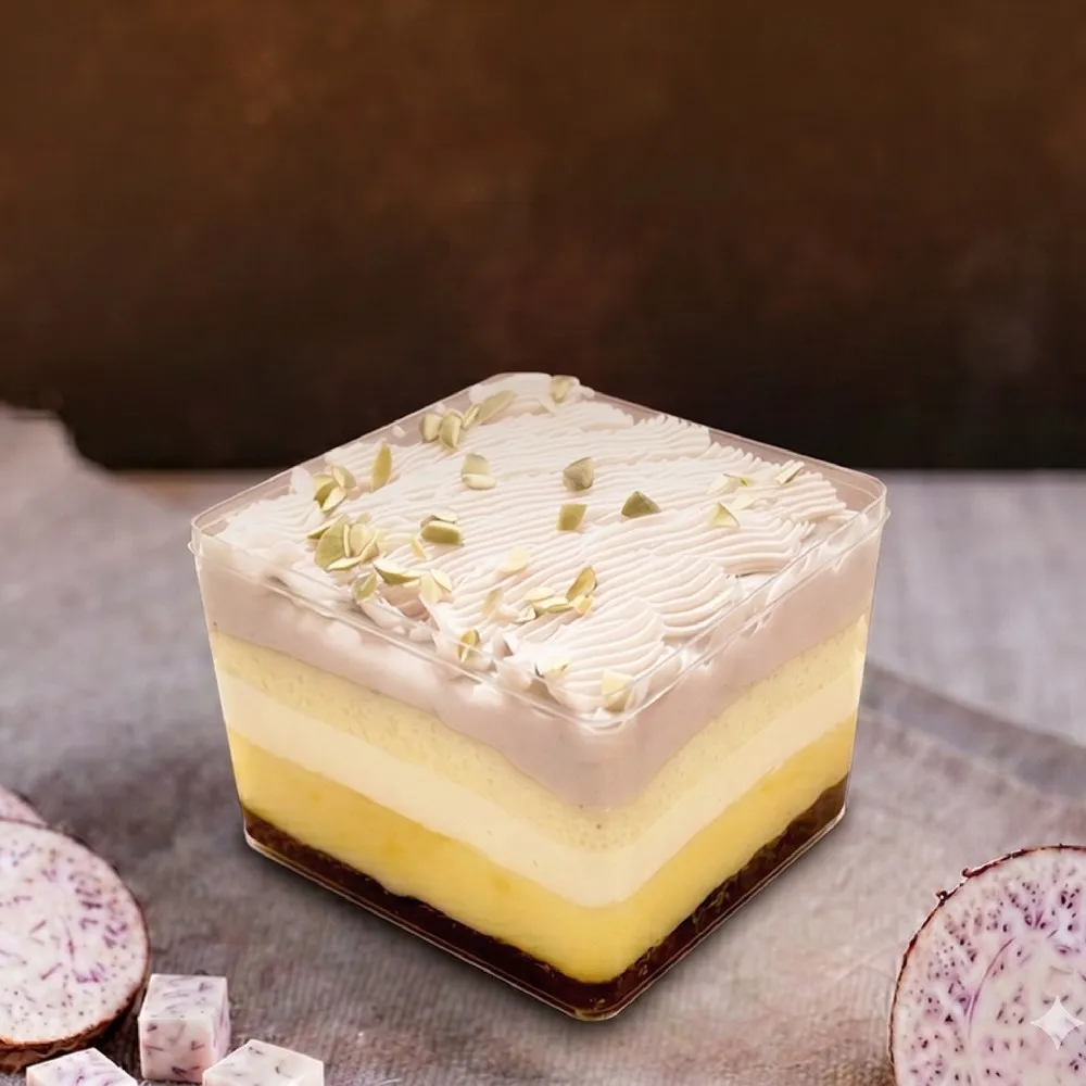 【BAKER 胖大師】芋頭寶盒蛋糕x6入