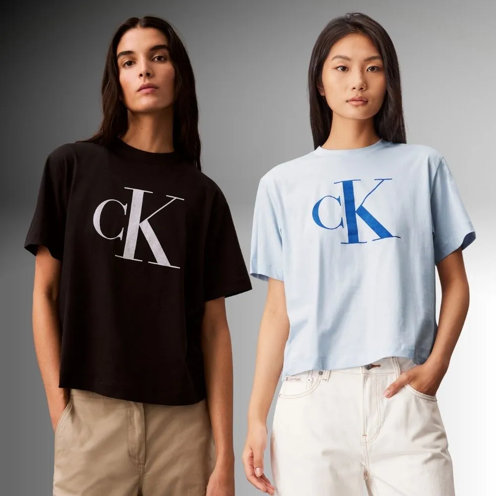 【CALVIN KLEIN】官方旗艦館 明星同款 男女款短袖T恤 多款任選
