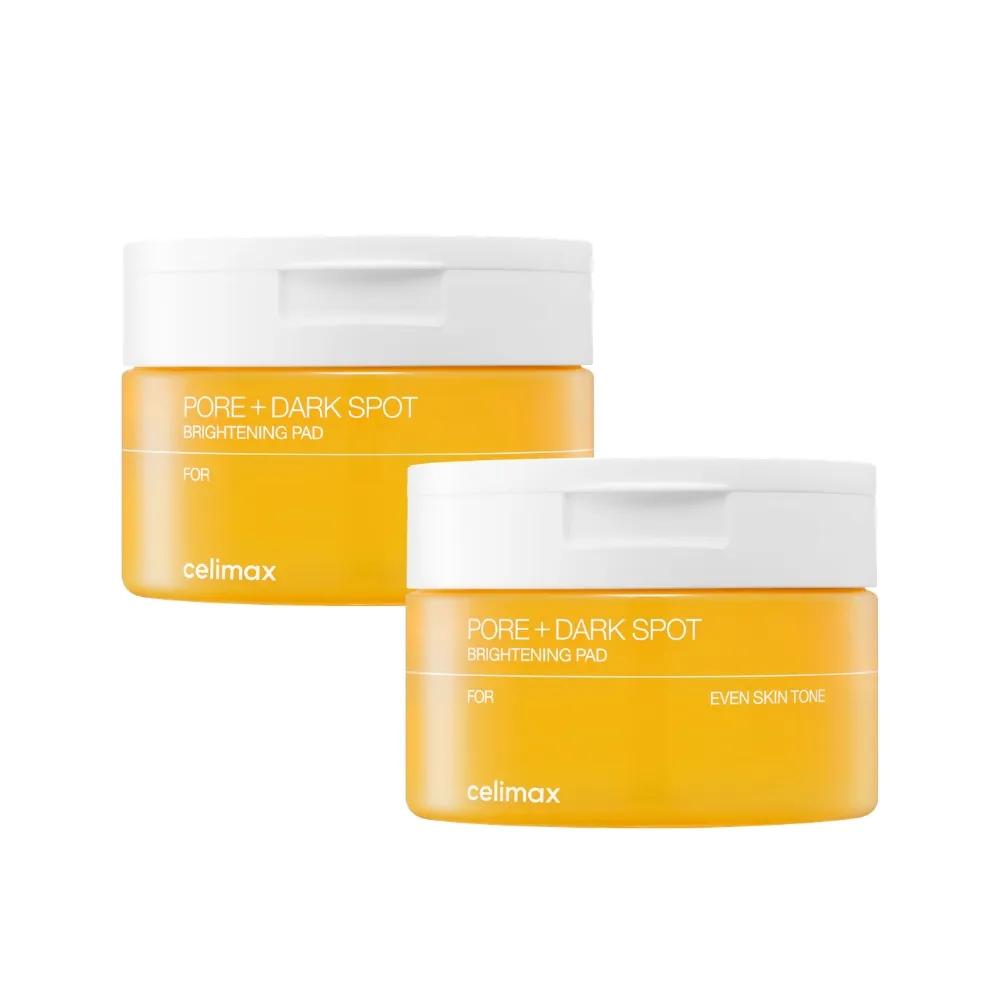 【Celimax】官方正貨 透亮煥白淡斑棉片40pcs 2入組 (提亮膚色 淡化暗色)