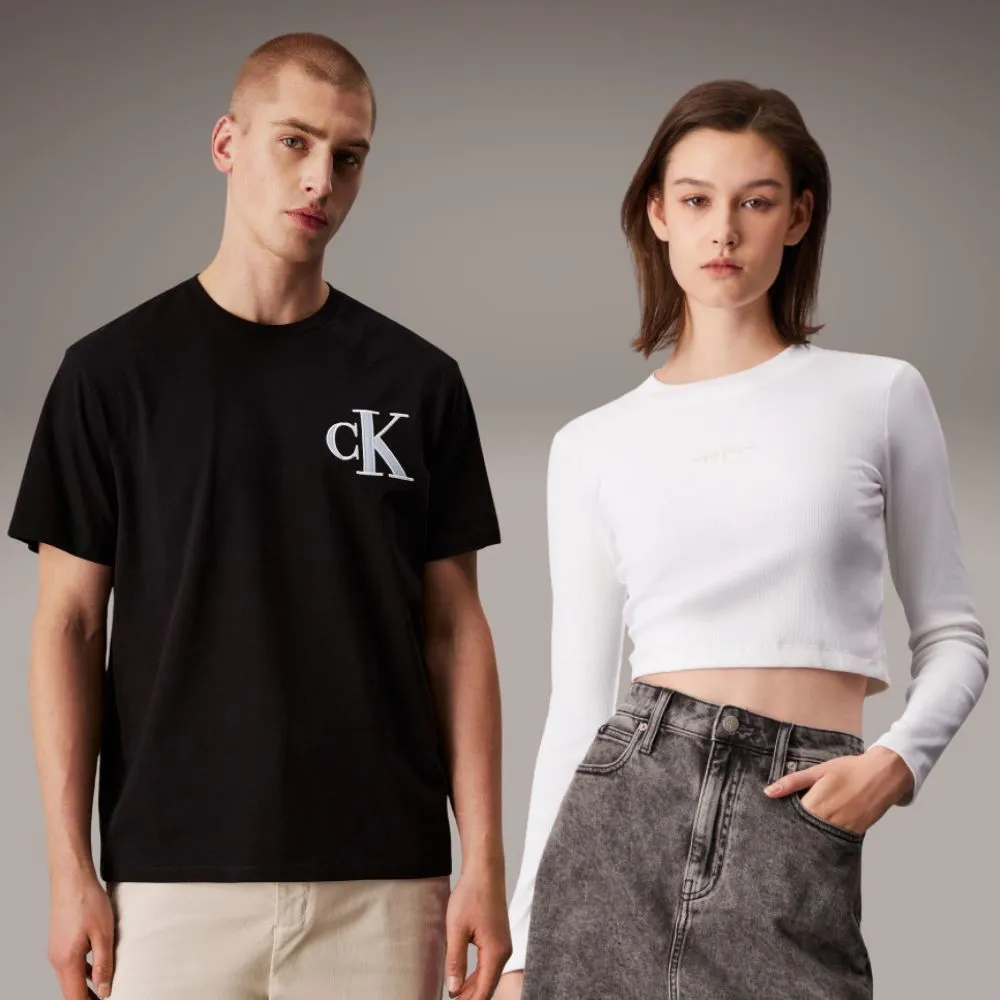 【CALVIN KLEIN】官方旗艦館 時尚男女款短袖T恤 多款任選