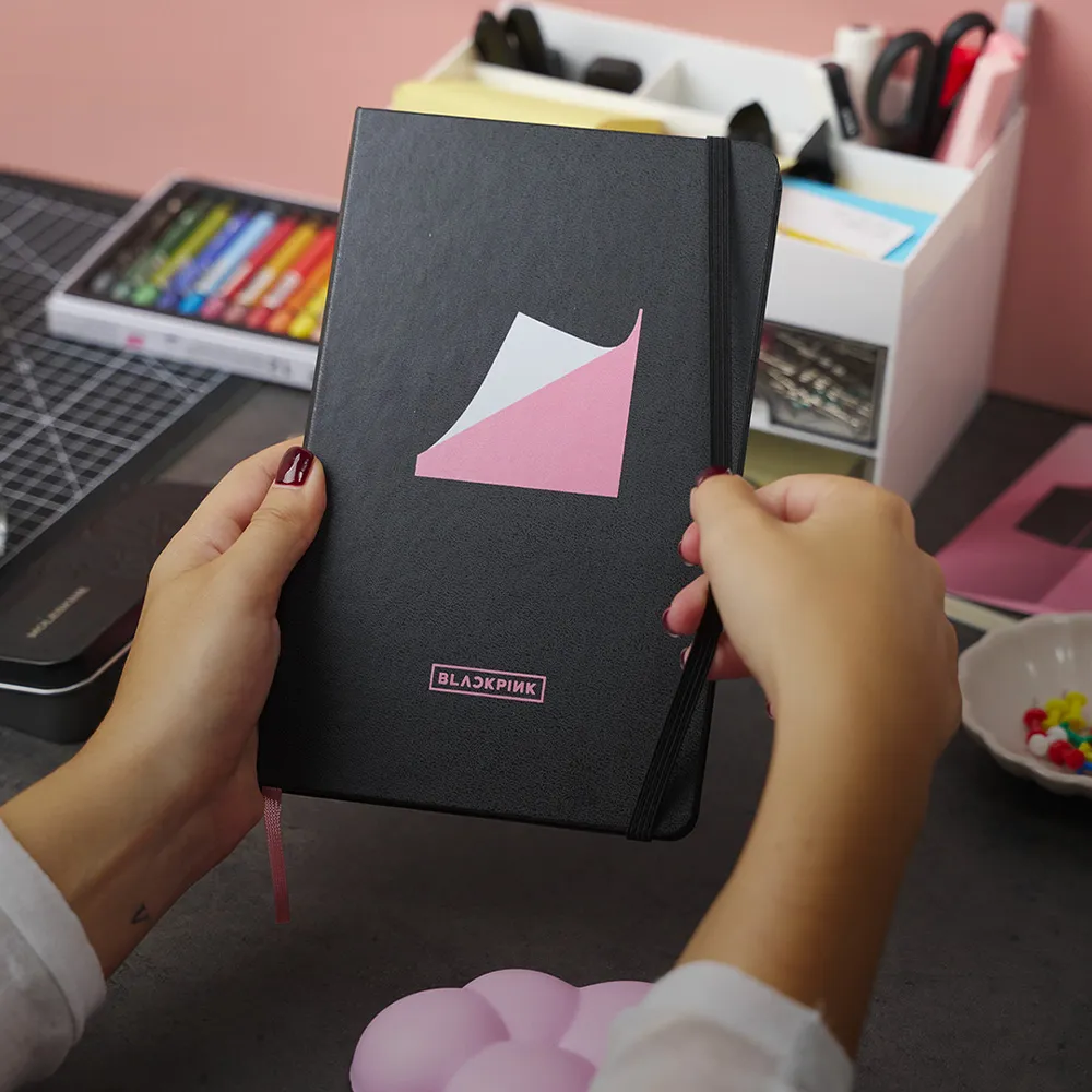 【MOLESKINE】x BLACKPINK L型橫線筆記本(附成員簽名卡)