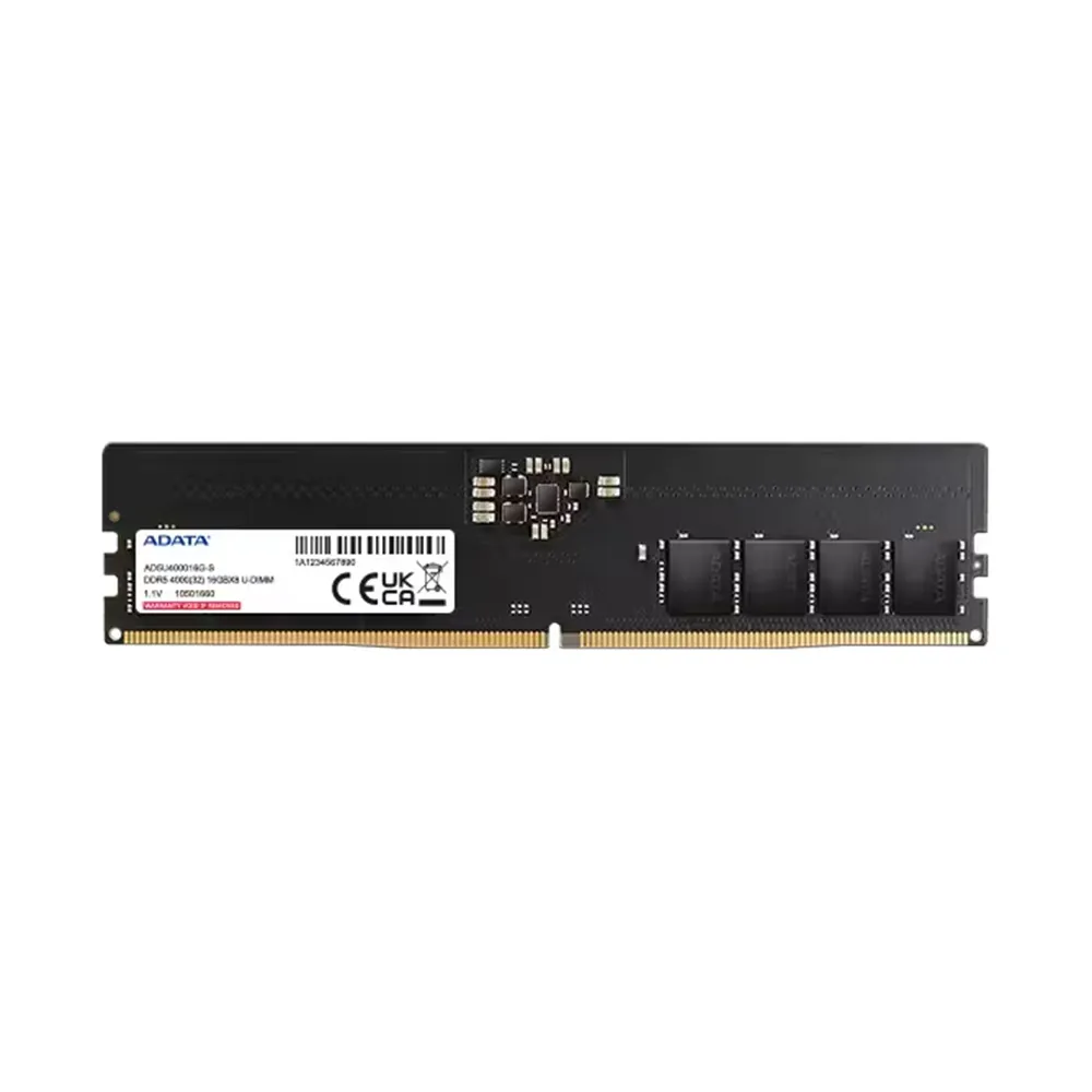 【ADATA 威剛】DDR5 4000 16GB 桌上型記憶體 (AD5U400016G-S)