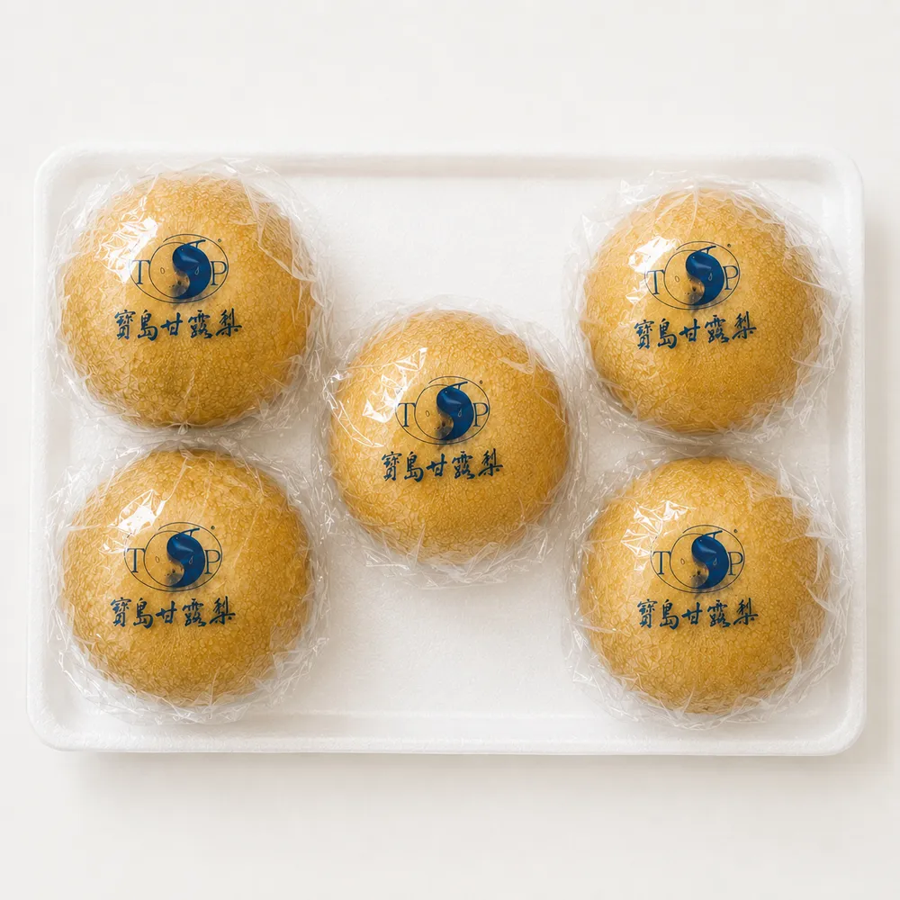 【GOZUII 果姬】卓蘭寶島甘露水梨30A-32A 5顆約5.7kg(農藥檢驗未檢出)中秋禮盒