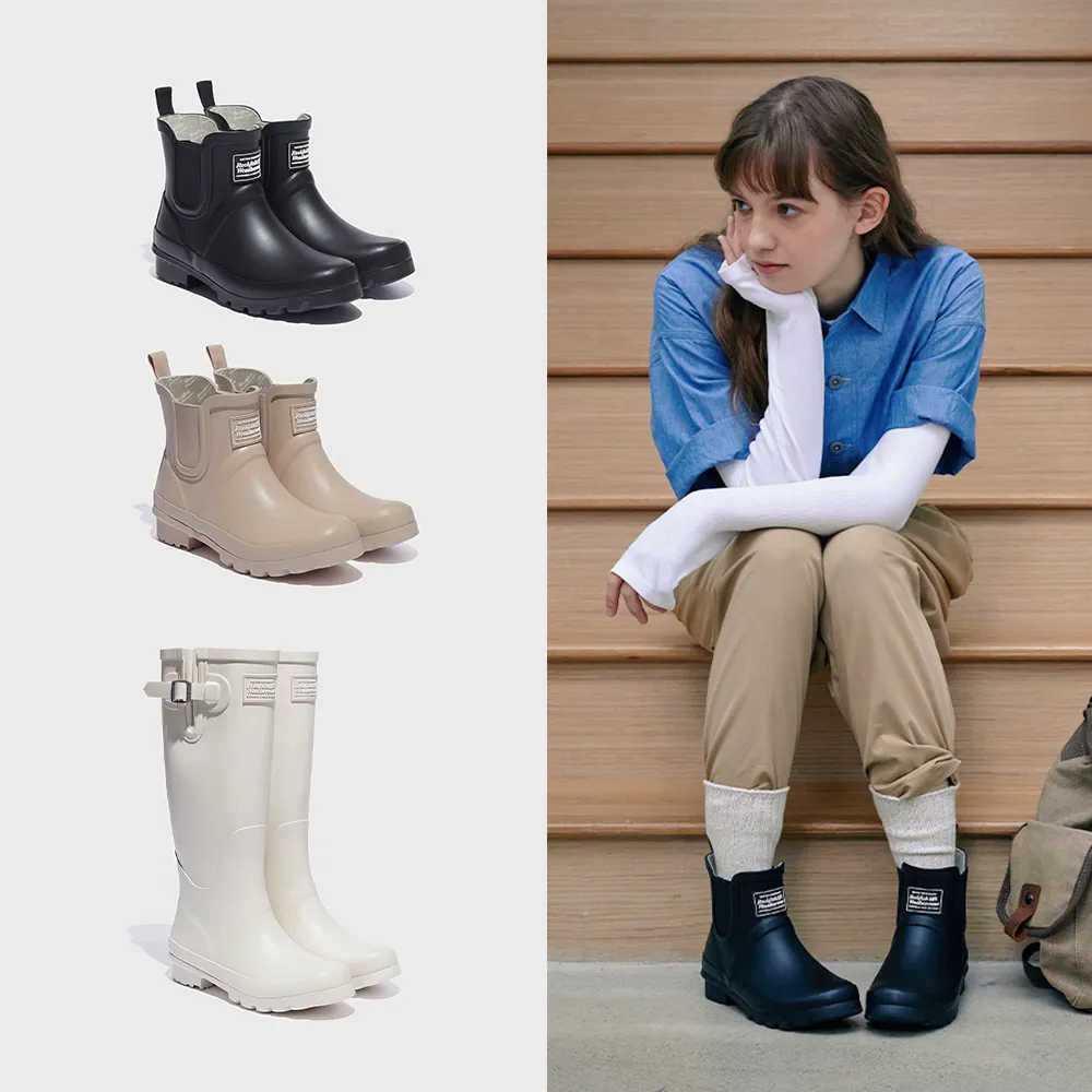 【Rockfish Weatherwear】ORIGINAL MATT CHELSEA RAINBOOTS 經典霧面雨靴 切爾西雨靴短筒 長筒 多色 女鞋