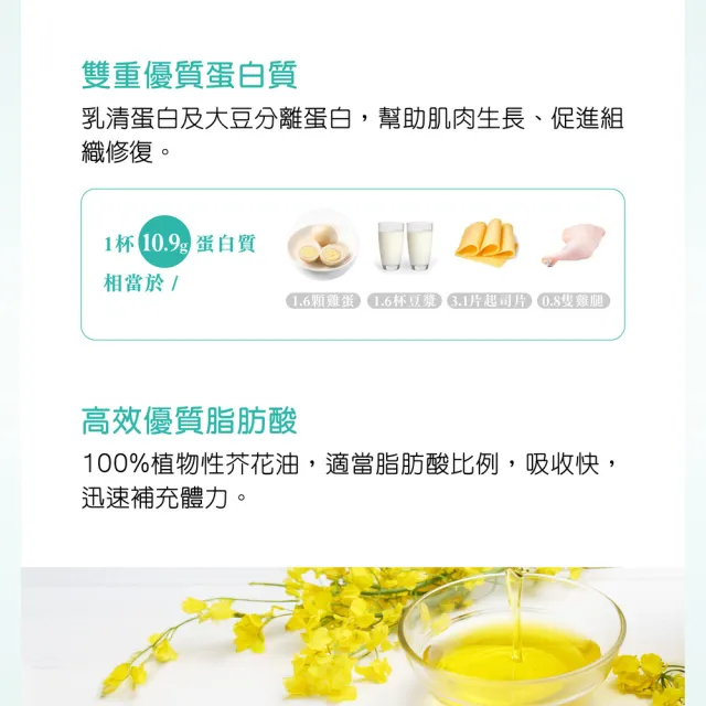 【RED COW 紅牛】愛基含纖優蛋白配方營養素(900g)
