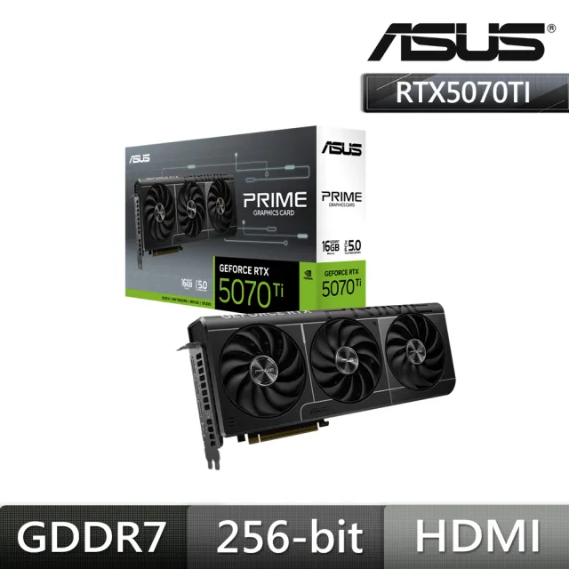 【ASUS 華碩】PRIME-RTX5070TI-16G 顯示卡 (組合包B)