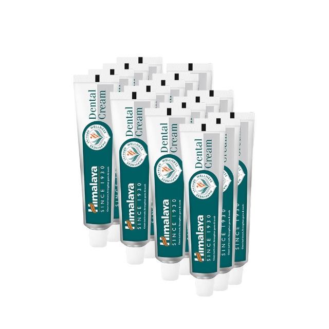 【Himalaya 喜馬拉雅】原廠草本牙膏100gX16入囤貨分享組(草本/護齦配方)