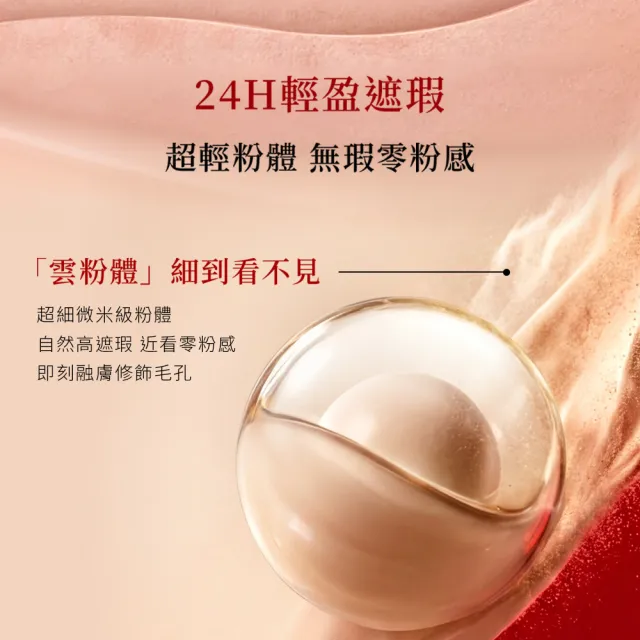 【ARMANI 亞曼尼】官方直營 高訂持久輕霧光氣墊粉餅(粉盒+粉蕊/GA)