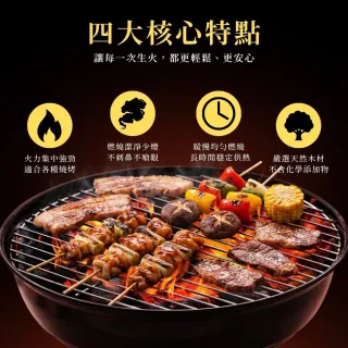 【點秋香】一炭就勁 曜黑炭精 3KG
