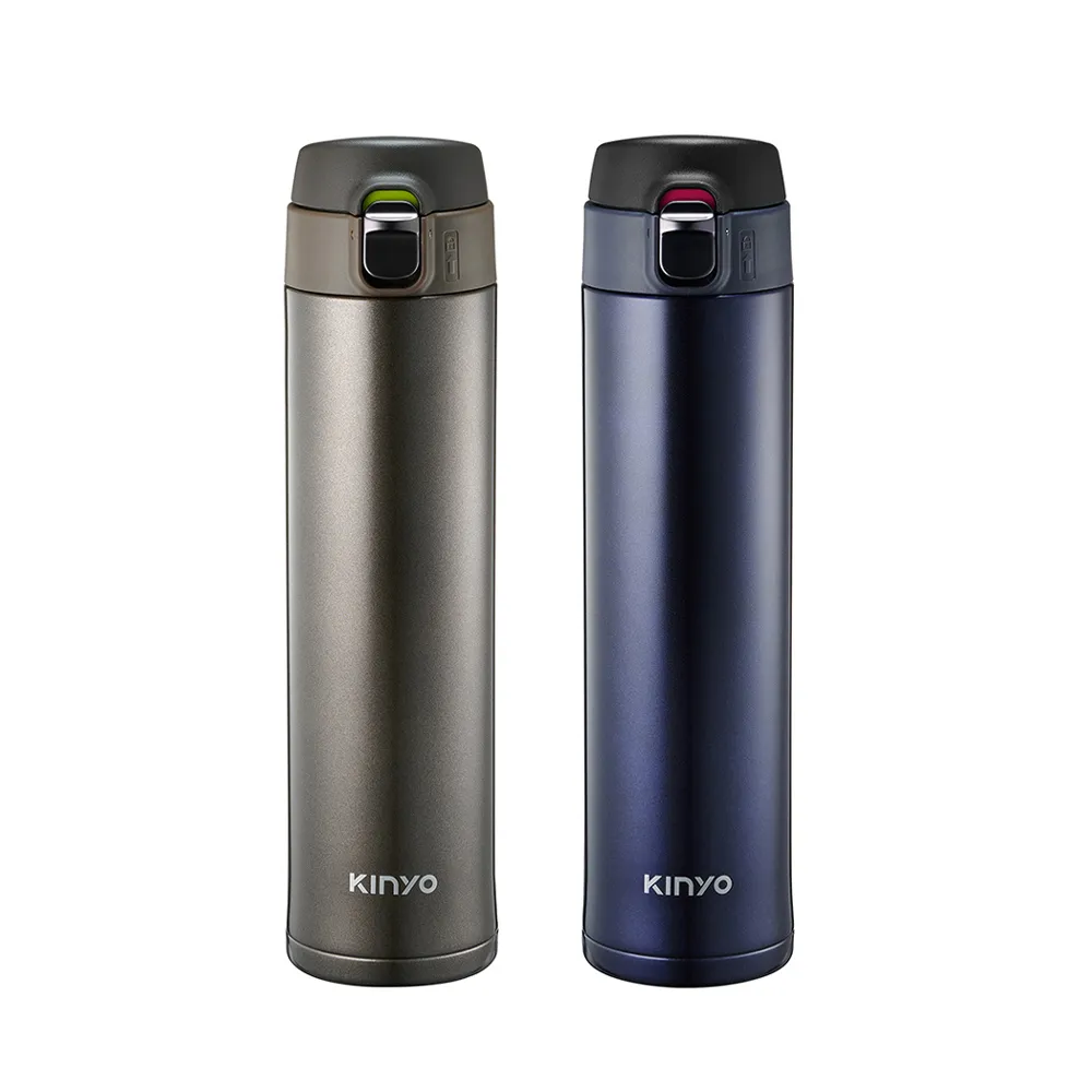 【KINYO】不鏽鋼大容量保溫杯 520ml(KIM-32)
