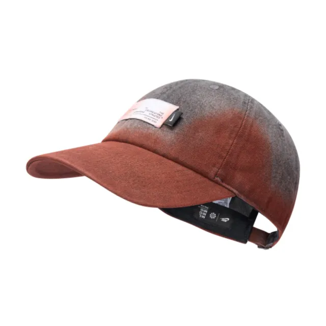【NIKE 耐吉】帽子 運動帽 棒球帽 遮陽帽 U NK CLUB CAP CB DENIM SSNL 灰紅棕 IQ1314-010