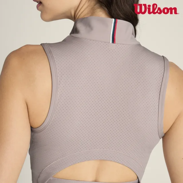 【WILSON】Winning Tennis Dress 2.0 Bark 女款 服飾 連身裙 咖啡色 WE00326T042001