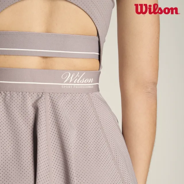 【WILSON】Winning Tennis Dress 2.0 Bark 女款 服飾 連身裙 咖啡色 WE00326T042001