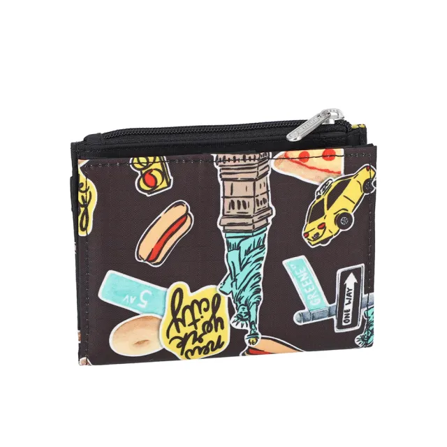 【Lesportsac】Small Wallet 卡夾零錢包 零錢袋 鑰匙包 送禮 禮物 推薦(紐約城市)