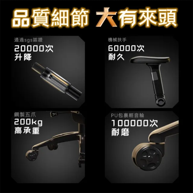 【C&D】幻影PRO電競椅(貓抓皮皮革&菠蘿布料+多色搭配)